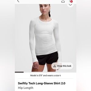 Lululemon Swiftly Tech Long-Sleeve Shirt